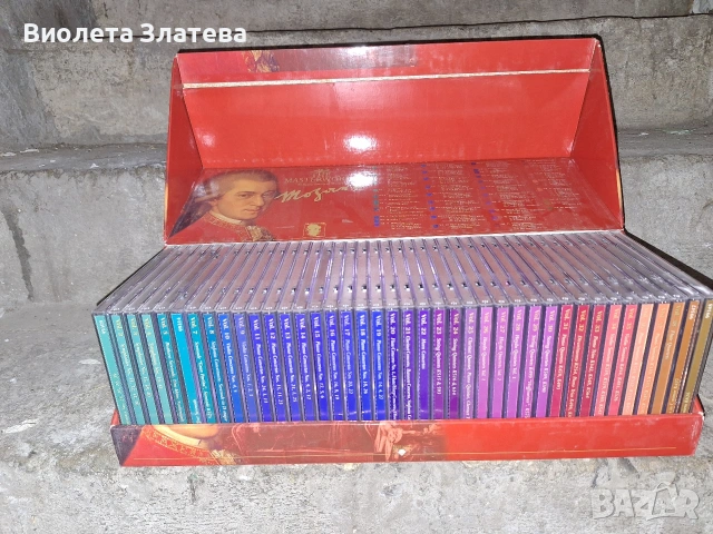 Wolfgang Amadeus Mozart 40 CD Box, снимка 2 - CD дискове - 55225239