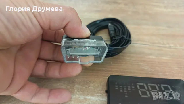 Универсален Head-Up дисплей за автомобил X5, 3.5 инча, аларма за скорост, аларма за температура, снимка 5 - Аксесоари и консумативи - 55504494