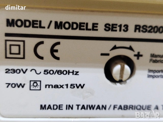 Шевна машина TOYOTA SE13, снимка 5 - Шевни машини - 54262615