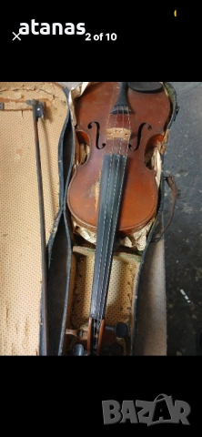 Цигулка , снимка 2 - Антикварни и старинни предмети - 54208505