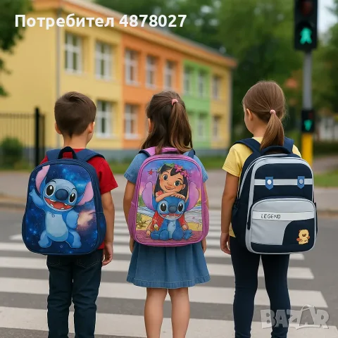 Детски ранички с любимите герои – готови за приключения, снимка 6 - Раници - 55597095