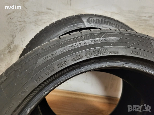 225/45/17 Continental / Bridgestone летни гуми, снимка 13 - Гуми и джанти - 54584398