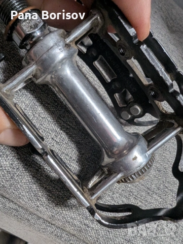 Ретро Шосейни Педали Campagnolo Super Record, снимка 5 - Части за велосипеди - 55260934