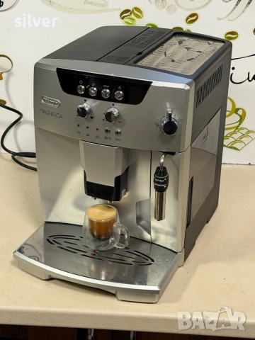 Кафемашина кафе автомат delonghi magnifica с гаранция, снимка 7 - Кафемашини - 54724593