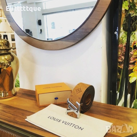 колан от естествена кожа в кутия Louis Vuitton 