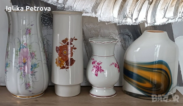 Български,ретро вази, снимка 5 - Антикварни и старинни предмети - 54589572