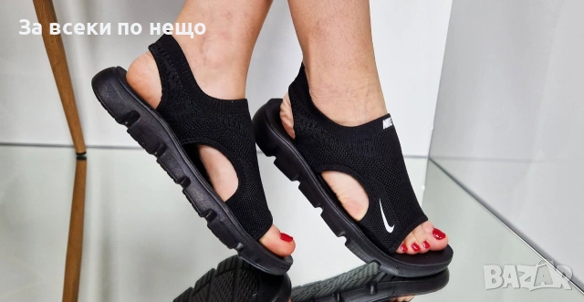 Nike Дамски Сандали Найк - Бели Или Черни Код P2757, снимка 6 - Сандали - 55066450