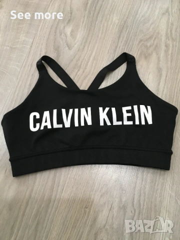 Calvin Klein спортен топ М, снимка 4 - Корсети, бюстиета, топове - 52167590