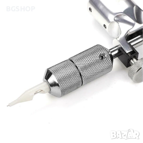 Ръкохватка за татуиране - Silver Tattoo handle Grips, снимка 2 - Друго оборудване - 54944000