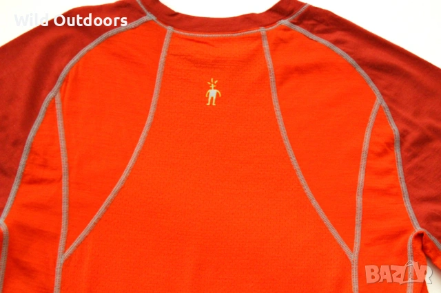 SMARTWOOL - мъжка мерино тениска, размер S, снимка 7 - Спортни дрехи, екипи - 54114459