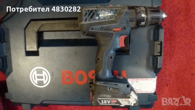 Bosch GSB 18-2-LI Plus Professional /18 V Акумулаторен ударно-пробивен винтоверт, снимка 3 - Винтоверти - 54723329