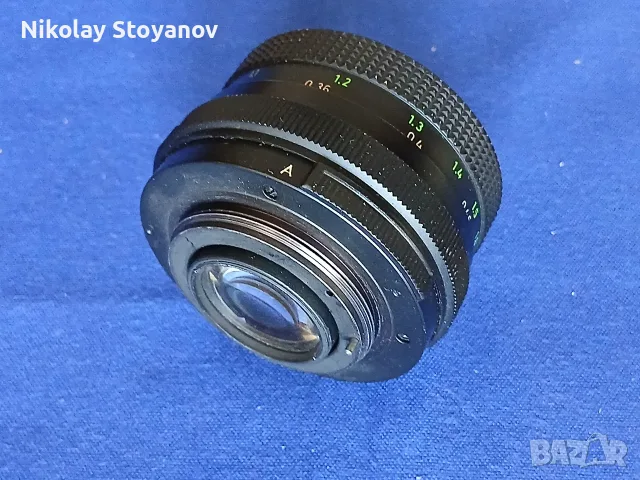 Обектив Pentacon Auto 1.8/50 mm Резба М42, снимка 3 - Обективи и филтри - 55303378