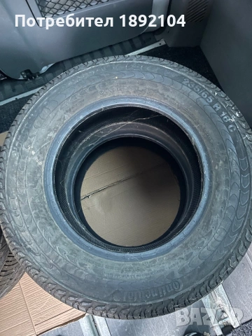 Бусови Гуми 235/65/16С Continental , снимка 5 - Гуми и джанти - 54246898