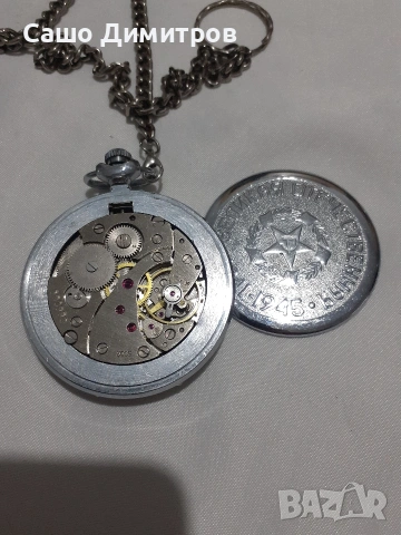 Молния джобен юбилеен механичен СССР , снимка 6 - Мъжки - 54115646