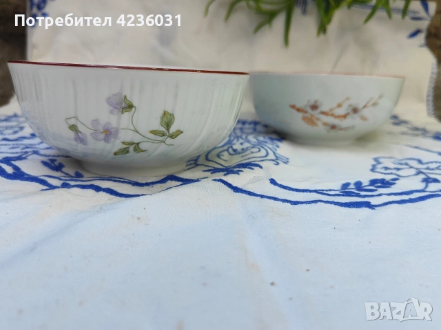 Порцеланови/стъклени купички , снимка 7 - Чинии - 54995396