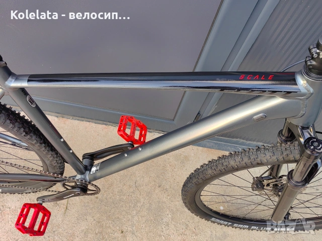 29" Scott, XL, въздушна вилка Rockshox, 1x12, планински алуминиев велосипед, снимка 5 - Велосипеди - 54512372