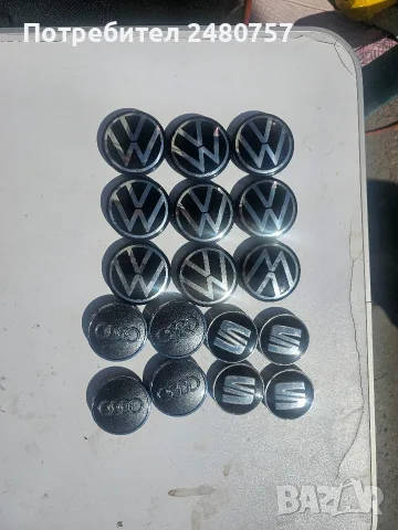 Капачки за джанти Vw,Аudi,Seat, снимка 2 - Аксесоари и консумативи - 53018245
