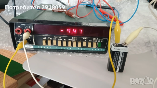 Fluke 8000A мултимер, мултицет, снимка 2 - Друга електроника - 54392706