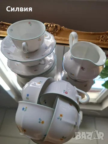 Винтидж сервиз за чай *Бохемия*, снимка 16 - Сервизи - 55629586