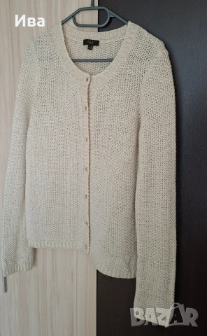 Дамска плетена жилетка с вълна, снимка 2 - Жилетки - 54084586