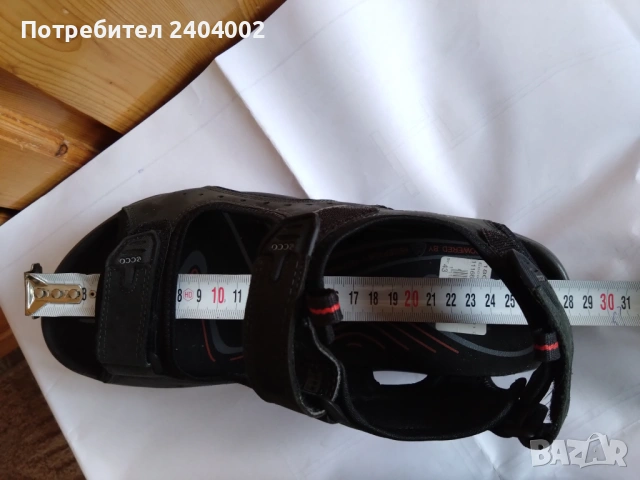Туристически сандали ECCO OFFROAD № 43,стелка 28см., снимка 11 - Мъжки сандали - 54092585