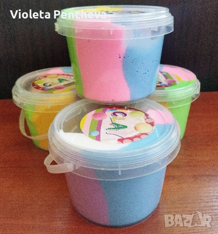 Пластелин , снимка 2 - Пластелини, моделини и пясъци - 54320280