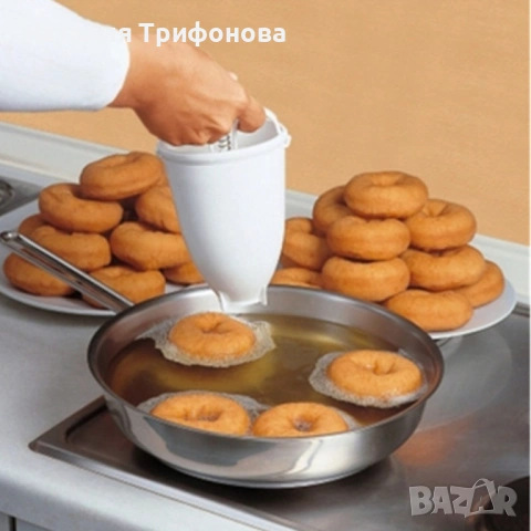 Уред - шприц за понички D o n u t M a k e r, снимка 5 - Аксесоари за кухня - 54896974