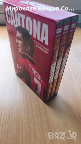 Колекционерски 3-DVD бокс сет: CANTONA: The Complete Collection (Манчестър Юнайтед) , снимка 2 - Фен артикули - 54641941
