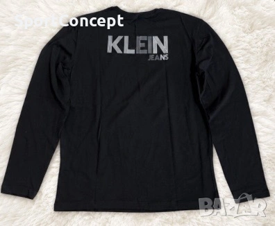 блуза Calvin Klein Jeans- черна , снимка 2 - Блузи - 55062870
