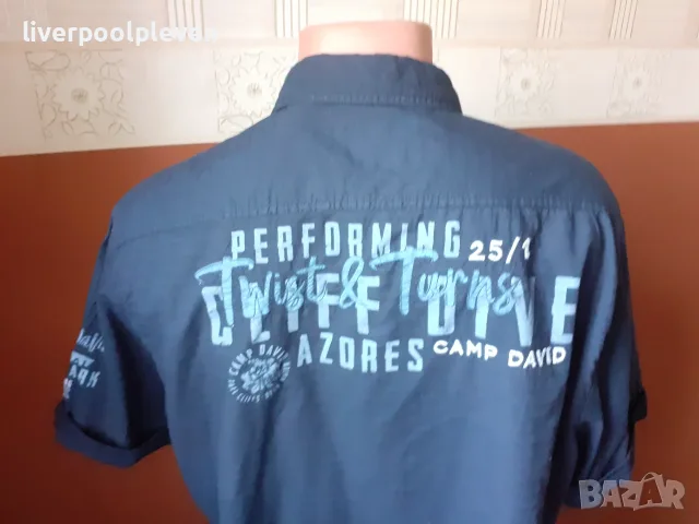 👉Camp David Original L ефектна, снимка 2 - Ризи - 55535158