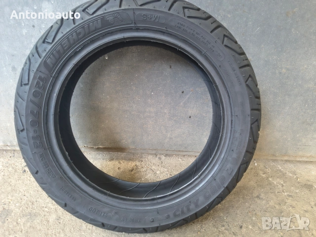120 70 12 Michelin City Grip 2 гума скутер moto гуми, снимка 5 - Гуми и джанти - 55174489