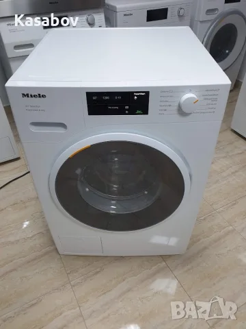 UK - 9Кг - Miele W1 Пералня Series Black & White PowerWash Миеле 12м Гаранция, снимка 4 - Перални - 55400730