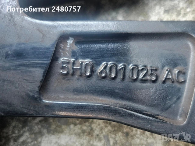 Алуминиеви джанти 16 цола за VW,Ауди,Шкода, снимка 8 - Гуми и джанти - 54995117