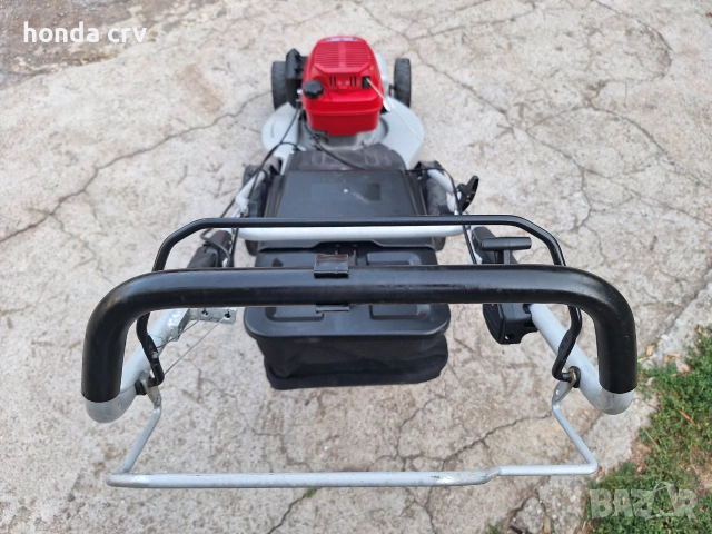 Косачка Honda 5.5к.с. 53см самоходна алуминиева мулчираща с кош, снимка 8 - Градинска техника - 55244830