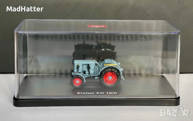 Трактор Eicher ED 16/II - 1/43 - Schuco (Шуко), снимка 8 - Колекции - 54839197