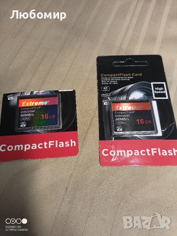 Изключително мощна 16GB компактна флаш карта памет, високоскоростна CF карта UDMA , снимка 2 - Чанти, стативи, аксесоари - 54382532