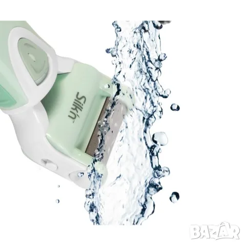 Електрическа превръзка за мазоли Silk'n Micropedi Wet & Dry, 2 микроминерални ролки, за пети, снимка 3 - Електрически пили за пети - 55481038