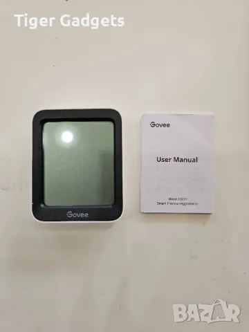 Govee H5075 Bluetooth термометър и хигрометър с LCD дисплей и приложение Govee Home, снимка 4 - Друга електроника - 55587226