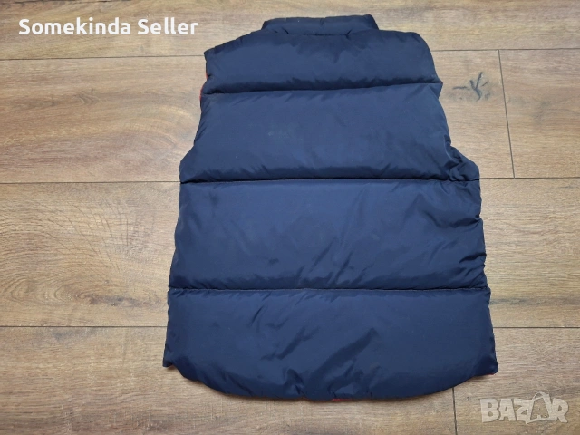 Napapijri Reversible Down Vest Размер 6-годишни Височина 120см Детски Пухен Елек Двулицев, снимка 7 - Детски якета и елеци - 54961833