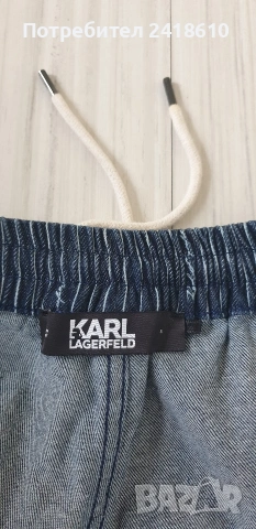 Karl Lagerfeld Cotton Short  Mens Size S / M  НОВО! ОРИГИНАЛ! Мъжки Къси Панталони!, снимка 8 - Къси панталони - 54645015