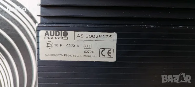 Усилвател Audio System Twister F2-300, снимка 9 - Ресийвъри, усилватели, смесителни пултове - 55614615
