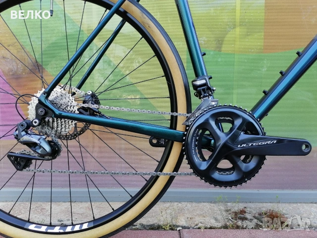 Гравел Pinnacle Arkose  * 2x11 * Ultegra DI2 * Alloy * 28 " * 57 см * Power metar * Като ново , снимка 10 - Велосипеди - 54468673