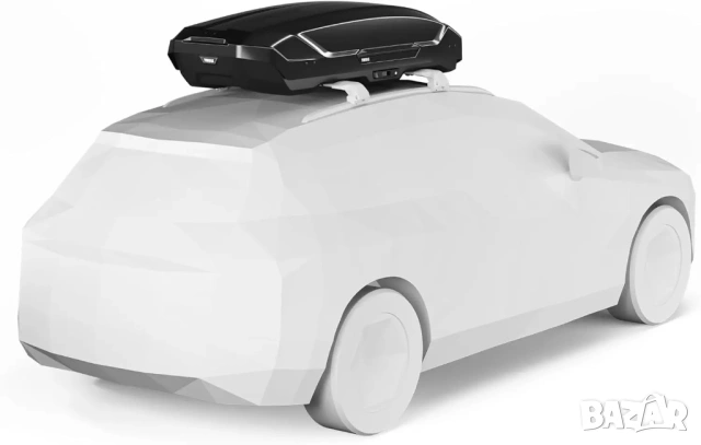 Автобокс багажник THULE Motion 3 L 450L Черен гланц Кутия за автомобил, снимка 3 - Аксесоари и консумативи - 54817728