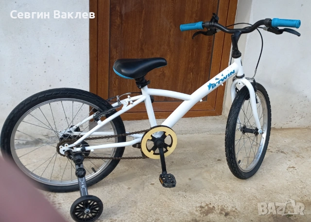 BTwin Riverside 100 (Decathlon) 20 цола +помощни колела, снимка 2 - Детски велосипеди, триколки и коли - 54159652