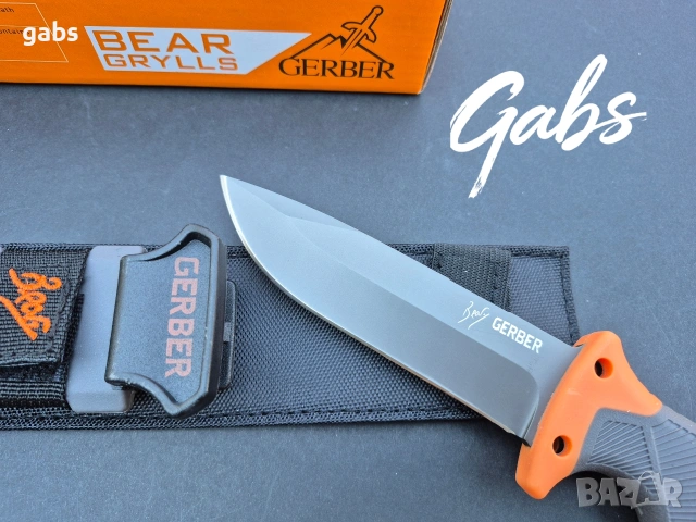 Нож за оцеляване GERBER Bear Grylls Ultimate Survival, снимка 6 - Ножове - 51780863