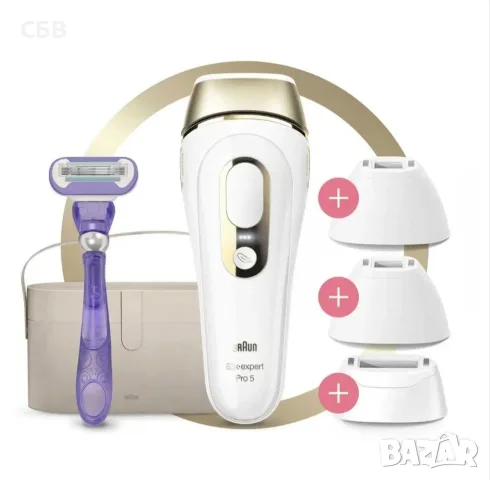 Фотоепилатор,,BRAUN,, Silk-expert Pto5 IPL5347