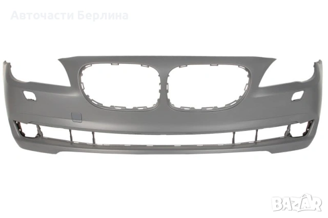 Предна броня с дюзи за фарове с отвори за халогени за BMW 7 BLIC