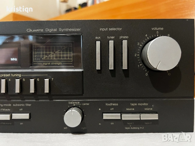 Technics SA-222 в много добро състояние, снимка 5 - Ресийвъри, усилватели, смесителни пултове - 54751303