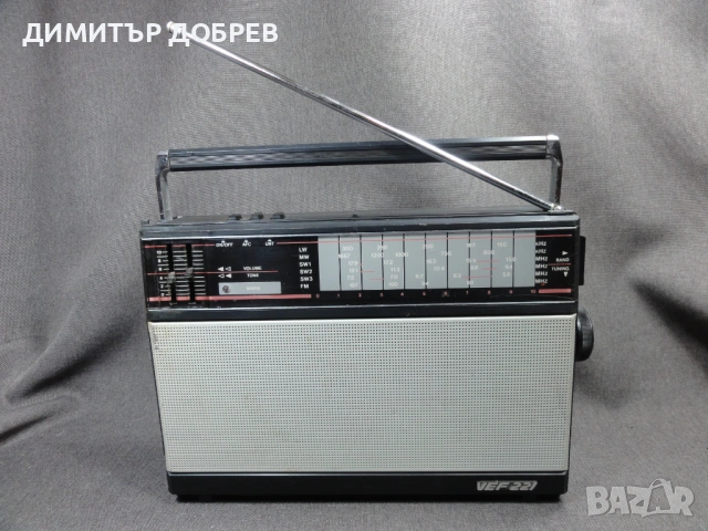 СТАР РЕТРО СОЦ СССР ТРАНЗИСТОР РАДИО ВЕФ 221 VEF