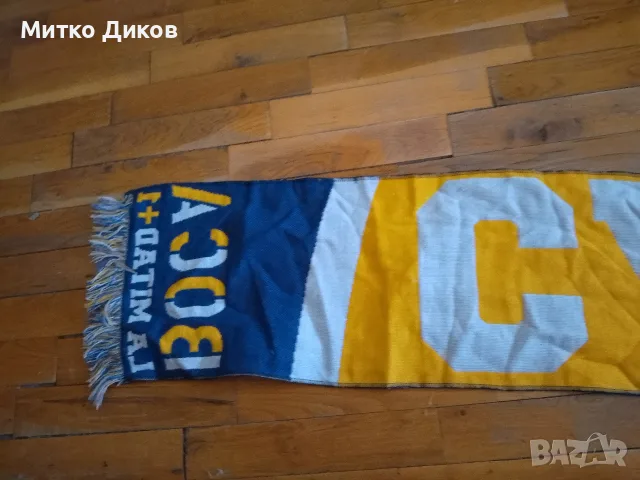 Boca Huniors Бока Хуниорс футболен шал фенски ултраски  нов La Mitad+1 Jo, снимка 8 - Футбол - 55643452